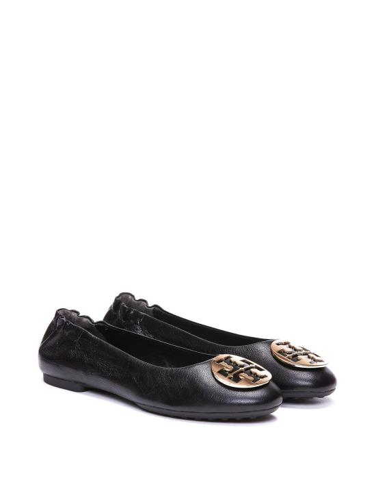 25FW 토리버치 플랫 슈즈 147379001 Black - TORY BURCH