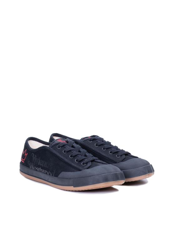  비비안웨스트우드 애니멀 짐 로우탑 스니커즈 75020057MW0004N401 Black - VIVIENNE WESTWOOD