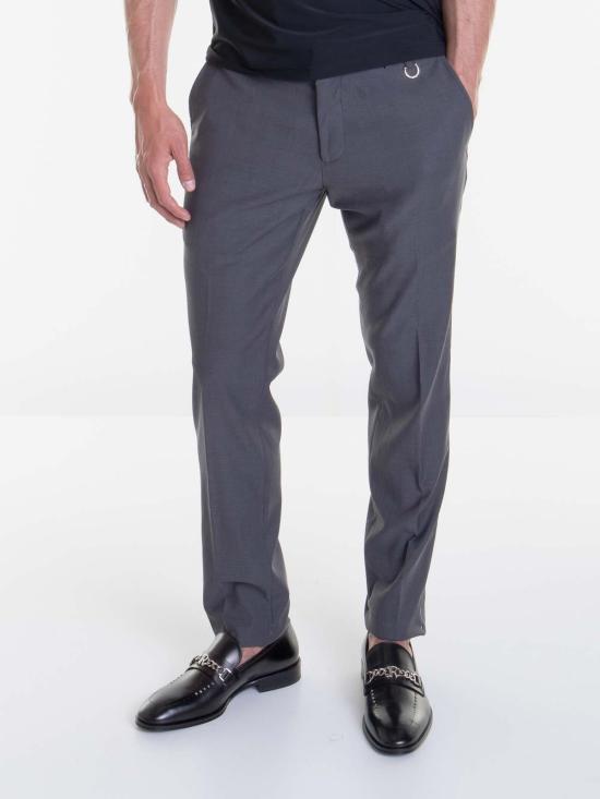 24FW 존 리치몬드 스트레이트 팬츠 RMP24104PA7GGREYMEDM Grey - JOHN RICHMOND