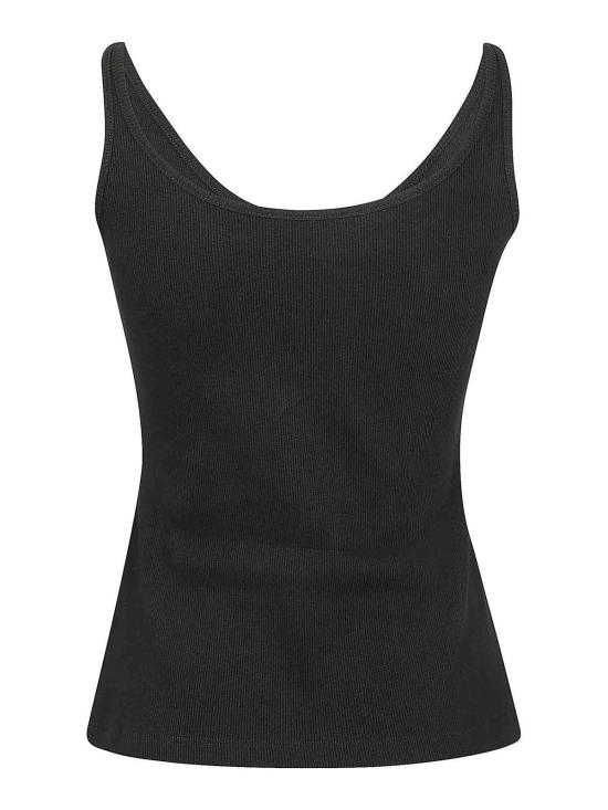 26FW 오프화이트 민소매 티셔츠 OWAD072C99JER0021001 Black - OFF WHITE