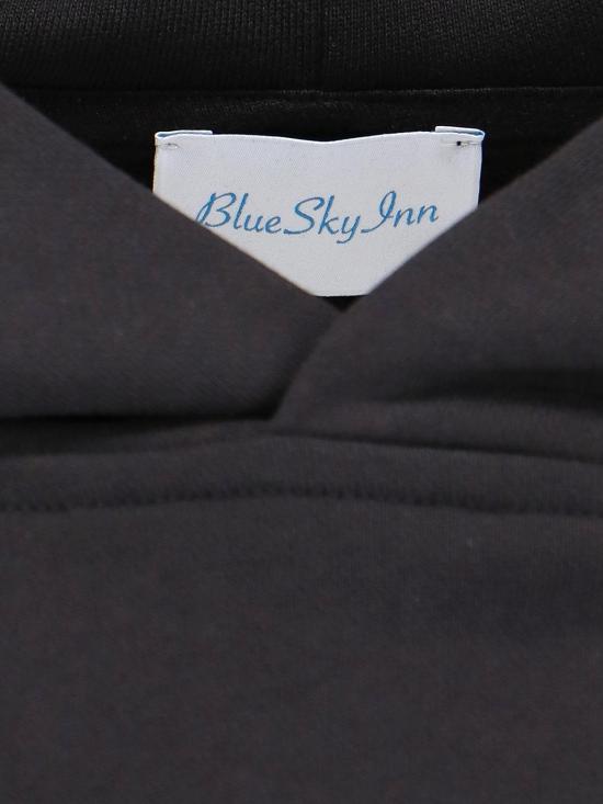  블루스카이인 후드 티셔츠 BS2302HO014BLK Black - BLUE SKY INN