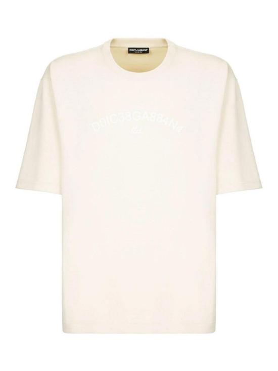  돌체앤가바나 반팔 티셔츠 G8PN9TG7M3KM3946 Beige