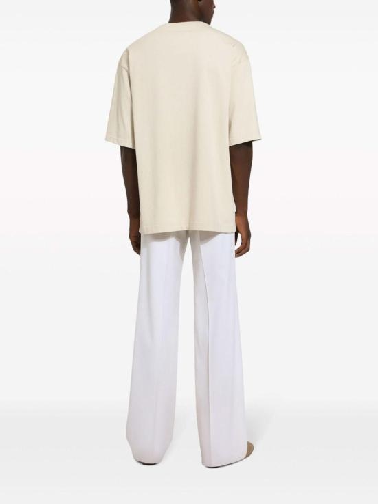  돌체앤가바나 반팔 티셔츠 G8PN9TG7M3KM3946 Beige - DOLCE & GABBANA