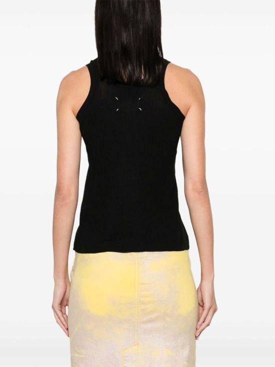 24FW 마르지엘라 민소매 티셔츠 S29NL0059M13006900 Black - MAISON MARGIELA