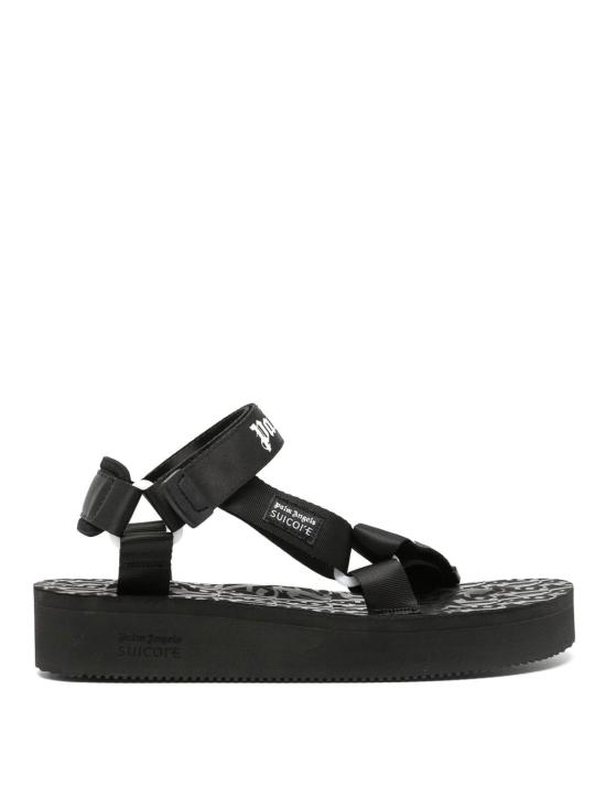 24FW 팜앤젤스 샌들 PMIH011S24MAT0011001 Black