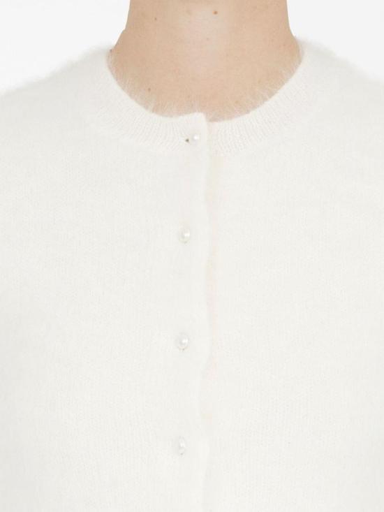  MM6 메종마르지엘라 가디건 S29HP0001S18269101 White - MM6 MAISON MARGIELA