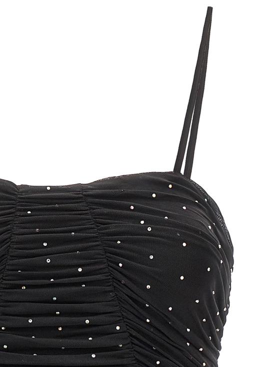  로테이트 바이 크리스텐슨 미디 원피스 1111141001000 Black - ROTATE BY BIRGERCHRISTENSEN