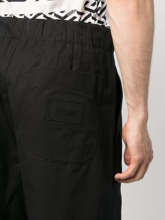  베르사체 스트레이트 팬츠 10083301A059641B000 Black - VERSACE