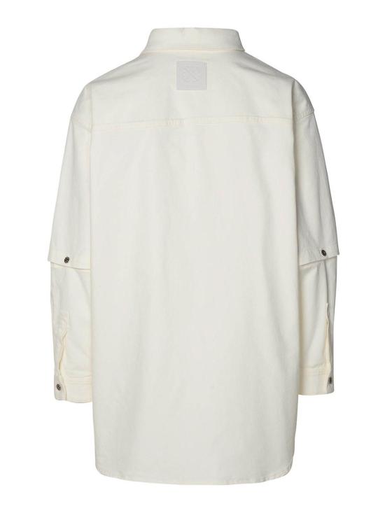24FW 오프화이트 긴팔 셔츠 OMYD059S24DEN0010202 White - OFF WHITE
