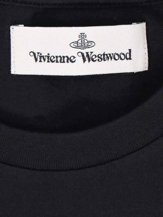  비비안웨스트우드 클래식 ORB 로고 티셔츠 3G010013J001MGON401 Black - VIVIENNE WESTWOOD