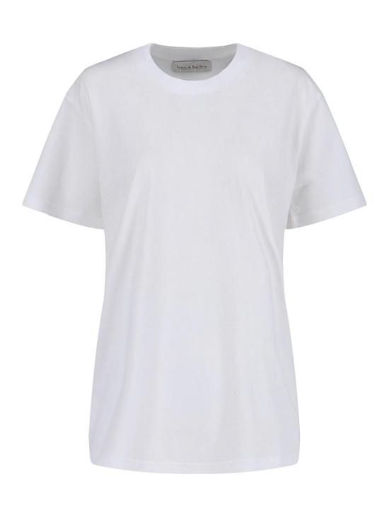 24FW 루도빅 드 생 세르넹 반팔 티셔츠 COTP003UJEWHITEEMBROIDERYLOGO White