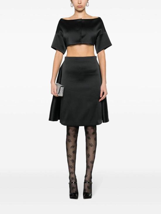 24FW 파로쉬 스커트 D621099PAPAVERO013 Black - PAROSH