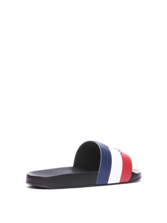  몽클레어 바실 러버 슬라이드 4C0003001A49998 Black - MONCLER