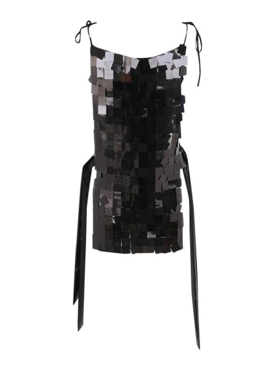  마리아 칼데라라 숏 원피스 Q210DE9 Black - MARIA CALDERARA