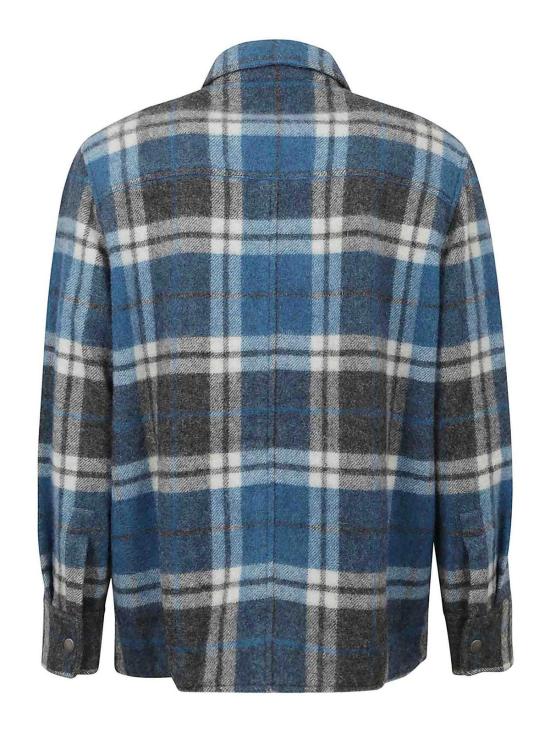  알라누이 긴팔 셔츠 LMES001F23FAB0014209 Light Blue - ALANUI