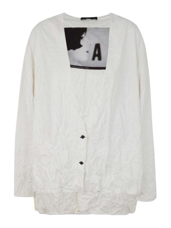  마리아 칼데라라 가디건 Q204FK11 White