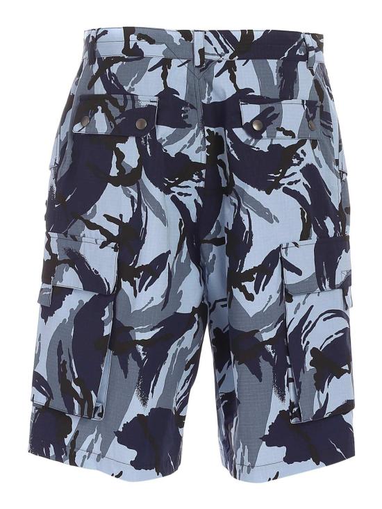 겐조 숏팬츠 FB55SH2341PC67 Blue - KENZO