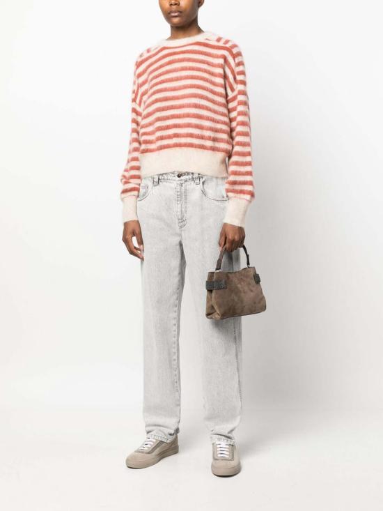  브루넬로 쿠치넬리 토트백 MBDLD2499C8769 Dark Brown - BRUNELLO CUCINELLI