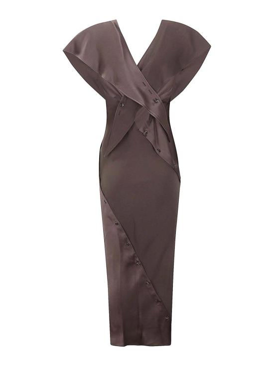  셋추 롱 원피스 U231D003V001DBROWN Brown - SETCHU