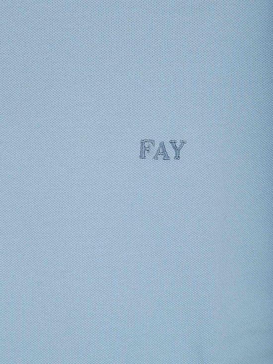  페이 폴로 티셔츠 NPMB248135STDWU010U010 Blue - FAY