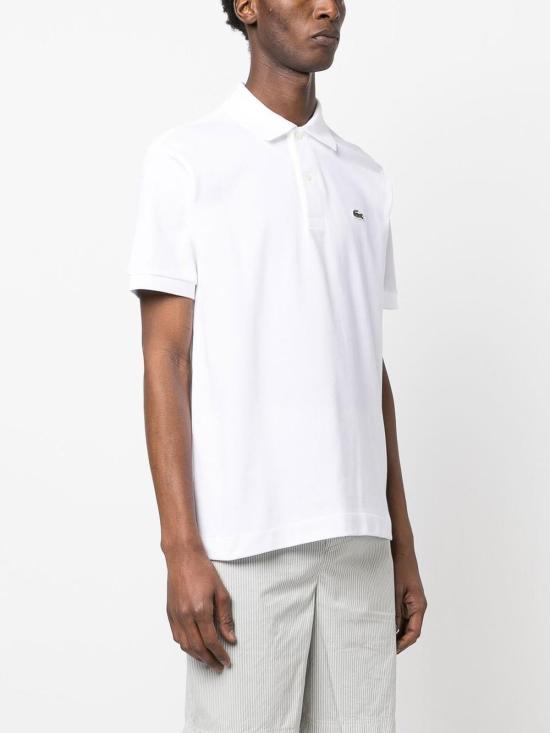  라코스테 클래식 핏 피케 폴로 셔츠 L1212001WHITE White - LACOSTE