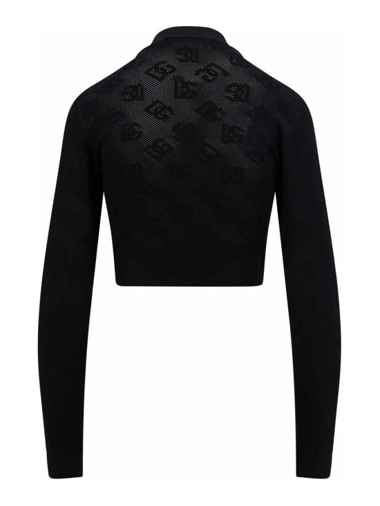 24FW 돌체앤가바나 긴팔 티셔츠 FXX14TJFMALN0000 Black - DOLCE & GABBANA