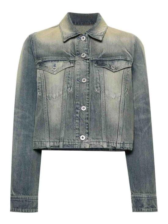 24FW 겐조 데님 자켓 FE52DV2456I7DY Blue