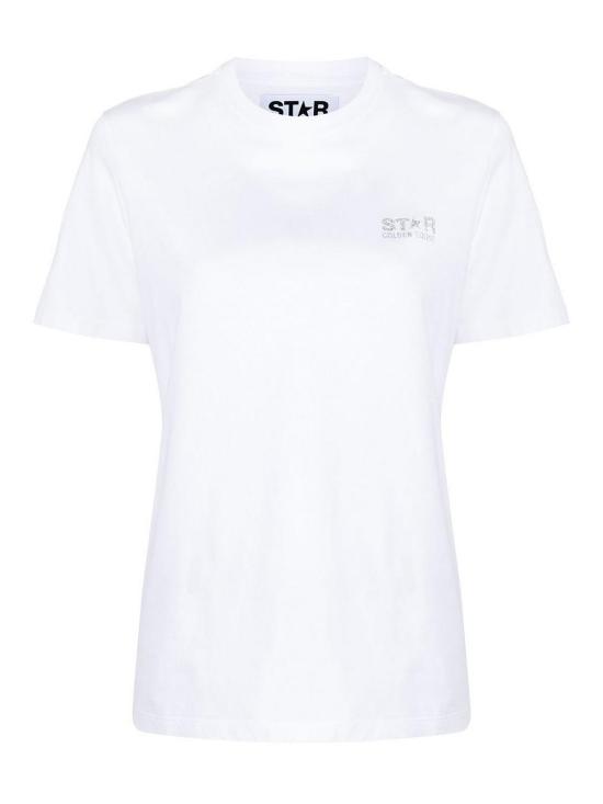  골든구스 반팔 티셔츠 GWP01220P00088080185 White