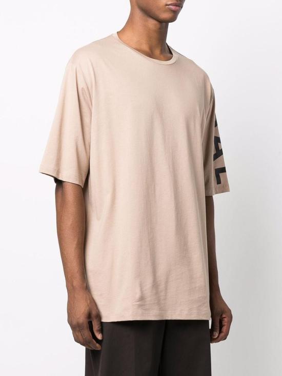  발망 반팔 티셔츠 XH1EH015BB15GHM Beige - BALMAIN