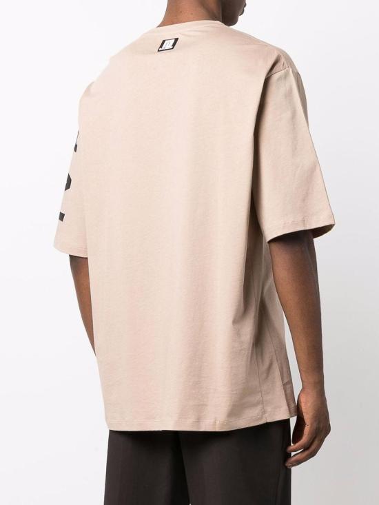  발망 반팔 티셔츠 XH1EH015BB15GHM Beige - BALMAIN