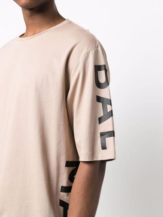  발망 반팔 티셔츠 XH1EH015BB15GHM Beige - BALMAIN