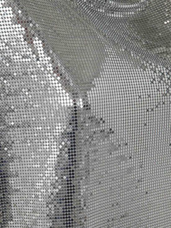  파코라반 민소매 티셔츠 19EITO023MH0062P040 Silver - PACO RABANNE