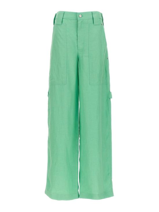  스텔라 맥카트니 스트레이트 팬츠 6400853BU3823090 Green