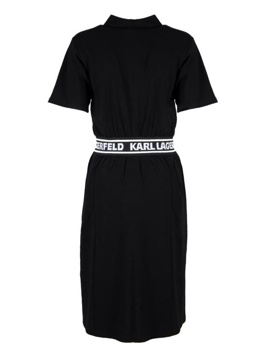  칼라거펠트 미디 스커트 231W1351999 Black - KARL LAGERFELD