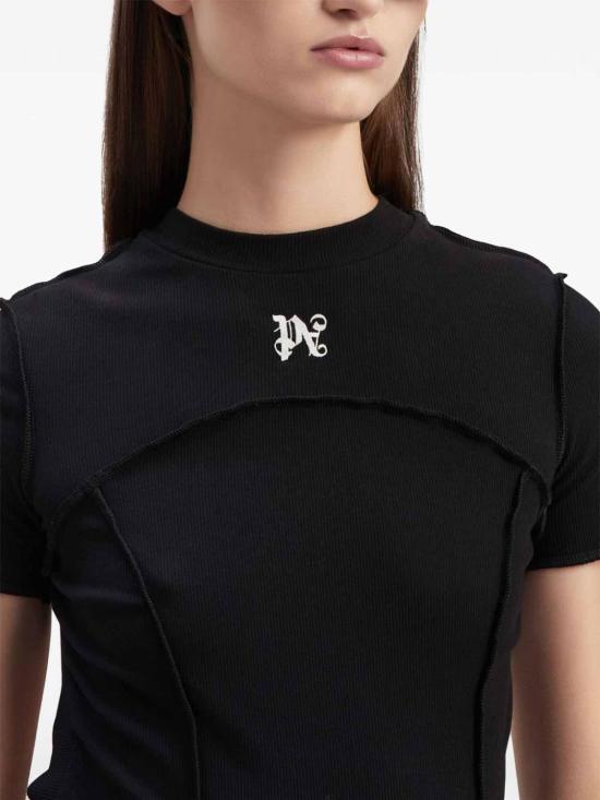  팜앤젤스 미디 원피스 PWDB055S24FAB0011003 Black - PALM ANGELS