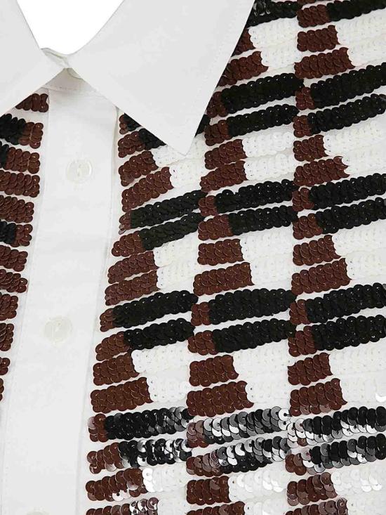  파로쉬 셔츠 D381200RCANYOX24001 White - PAROSH