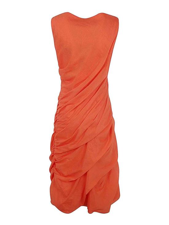  플리츠플리즈 미디 원피스 IM46FH54532 Orange - PLEATS PLEASE