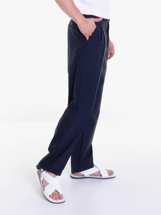  브리오니 스트레이트 팬츠 RPAI0LP9A4Y4100 Blue - BRIONI