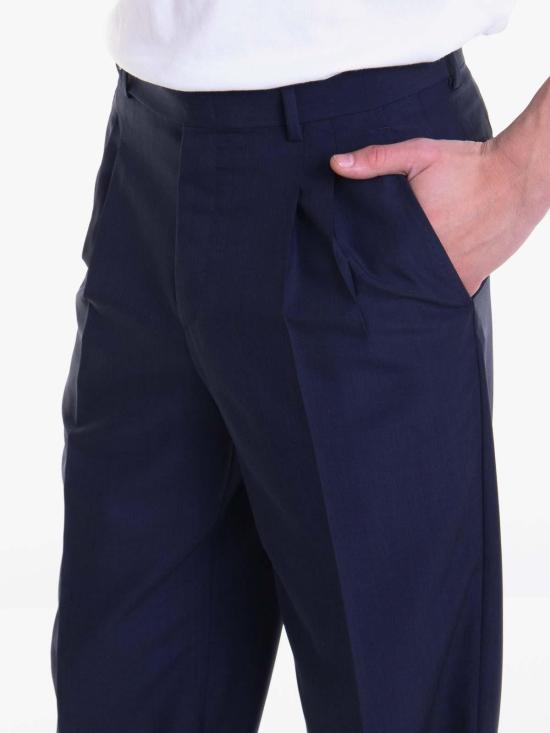  브리오니 스트레이트 팬츠 RPAI0LP9A4Y4100 Blue - BRIONI