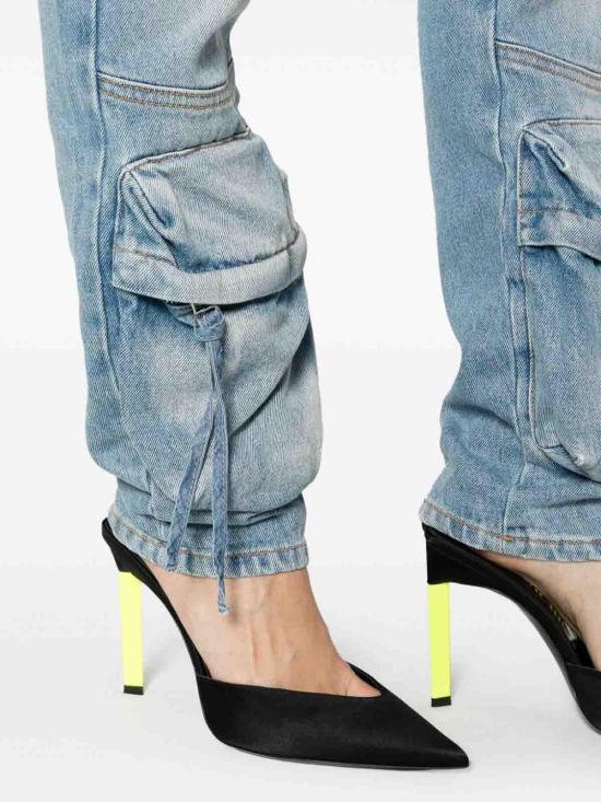 24FW 디 아티코 데님 팬츠 241WCP113D073024 Blue - THE ATTICO