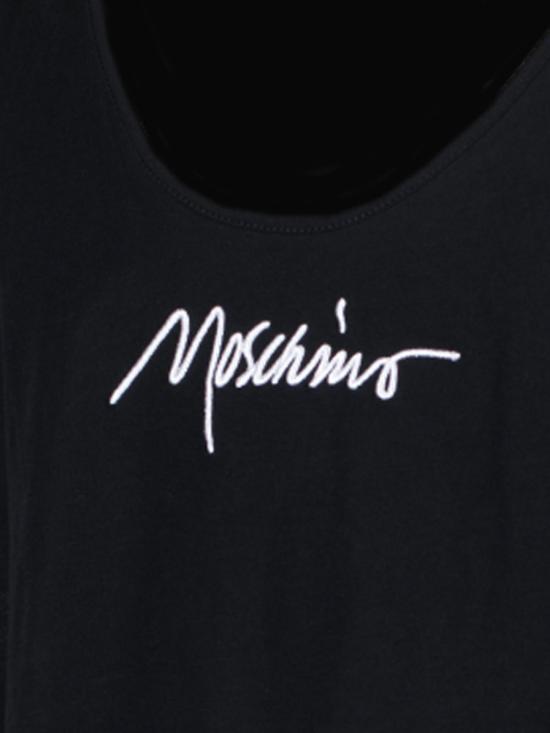  모스키노 민소매 티셔츠 890102411555 Black - MOSCHINO