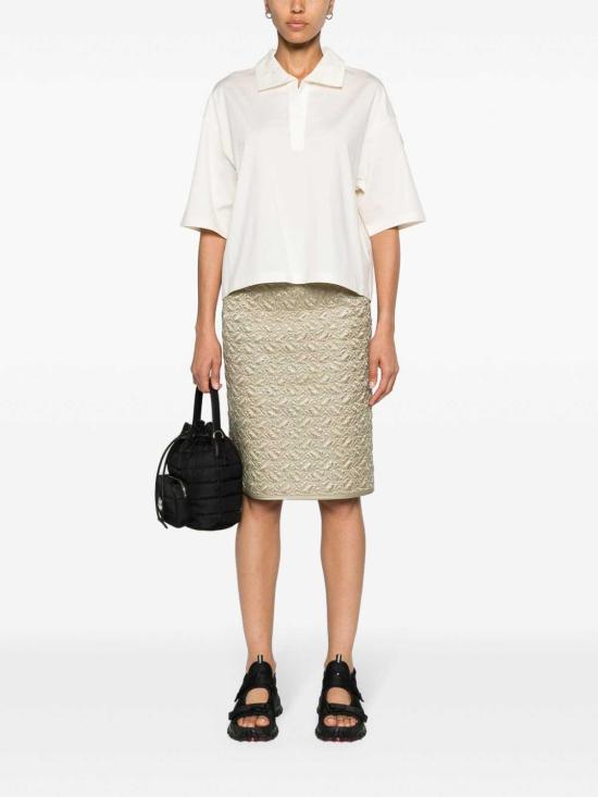  몽클레어 폴로 티셔츠 J10938A0000889AJU034 White - MONCLER