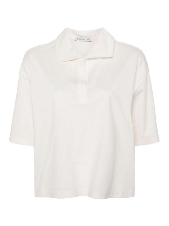  몽클레어 폴로 티셔츠 J10938A0000889AJU034 White