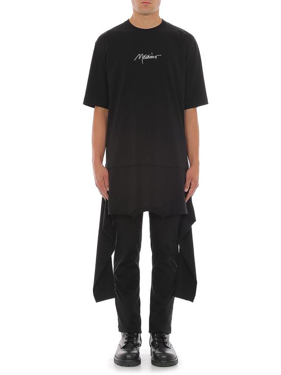 24FW 모스키노 반팔 티셔츠 71602411555 Black - MOSCHINO