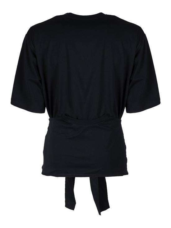 24FW 모스키노 반팔 티셔츠 71602411555 Black - MOSCHINO