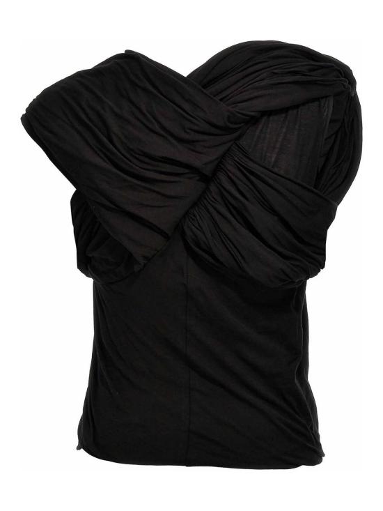  릭 오웬스 민소매 티셔츠 RO01D2252BH09 Black - RICK OWENS