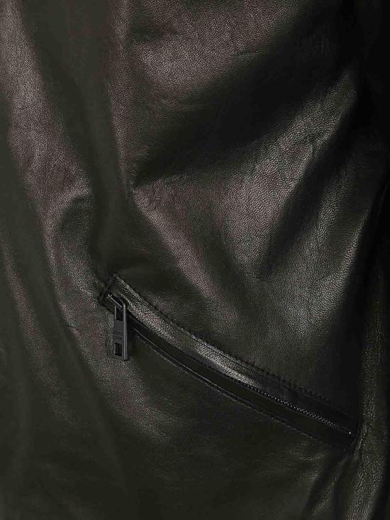  조르지오 브라토 가죽 자켓 GU24S9208MGVTBLACK Black - GIORGIO BRATO