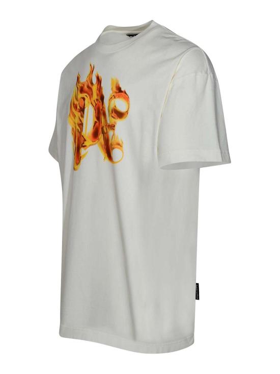  팜앤젤스 반팔 티셔츠 PMAA072R24JER0010376 White - PALM ANGELS