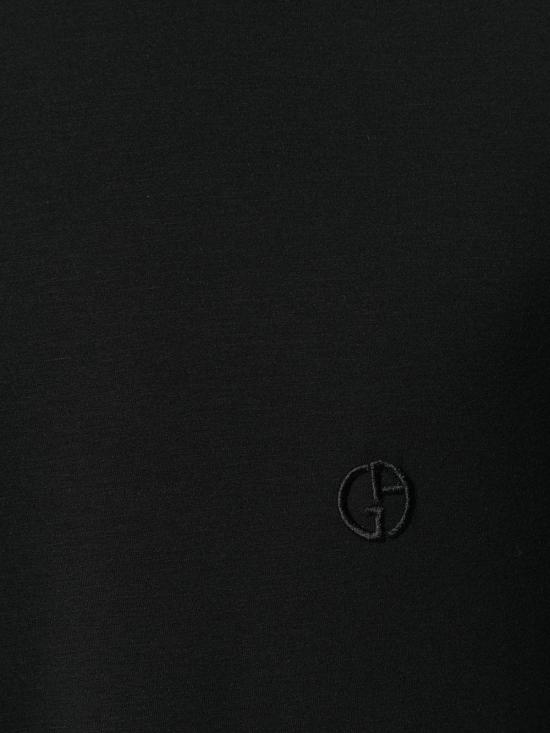 26SS 조르지오 아르마니 반팔 티셔츠 3GST52SJP4ZUC99 Black - GIORGIO ARMANI