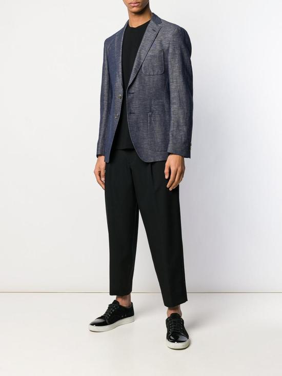 26SS 조르지오 아르마니 반팔 티셔츠 3GST52SJP4ZUC99 Black - GIORGIO ARMANI